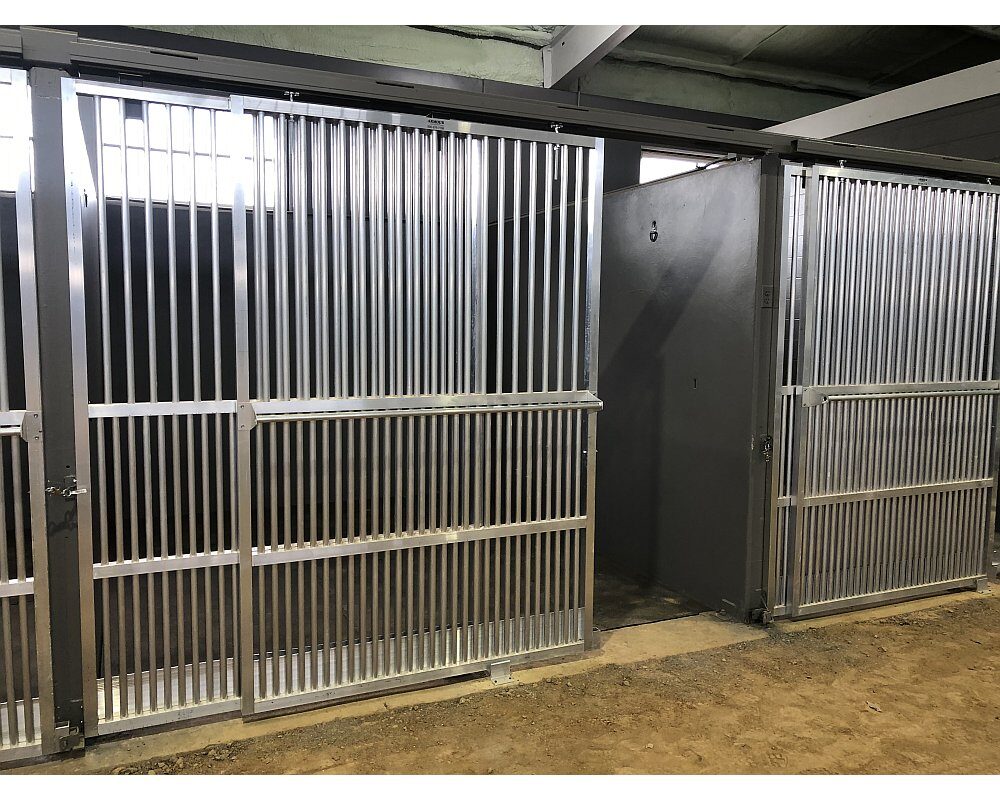 Aluminum Coolbreeze Doors and Horse Grills.